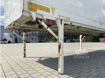 Krone Wechselkoffer mit Rolltor 7,45 m Glattwand - Carroçaria para furgões: foto 5