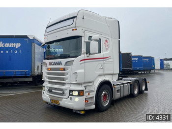 Scania R560 Topline, Euro 5, V8/ Low mileage / Sliding fifth wheel / Manual / Retarder, Intarder - Tractor: foto 1