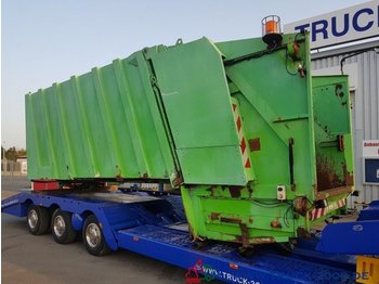 Caixa móvel para caminhão de lixo para transporte de lixo Faun Müllwagen Müllwagen Aufbau  mit 80-1.1 Schüttung: foto 1