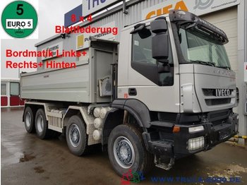 Camião basculante Iveco 340T45 Trakker 8x4 Bordmatik Links/Rechts/Hinten: foto 1