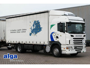 Camião de lona Scania G 420, 6x2, Edscha, Gardine, 7,3 m³. lang.: foto 1