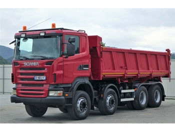 Camião basculante Scania R480 Kipper 6,20m+Bordmatic *8x4*Topzustand!: foto 1