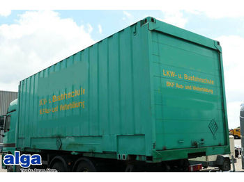 Camião transportador de contêineres/ Caixa móvel Wechselkoffer, 7.400mm lang, Rolltor, 45m³: foto 1