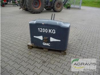 Contrapeso para Máquina agrícola 1200 KG: foto 1