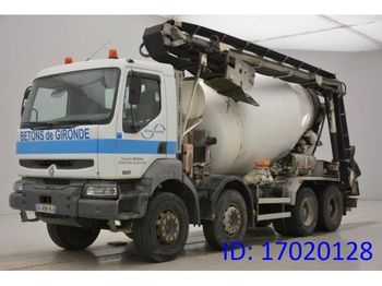 Camião betoneira Renault KERAX 370 DCI - 8x4: foto 1