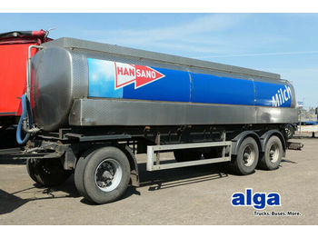 Reboque cisterna para transporte de alimentos LANGFELD LTA24L,Milchtank,3 Kammern, 19.500 ltr.: foto 1