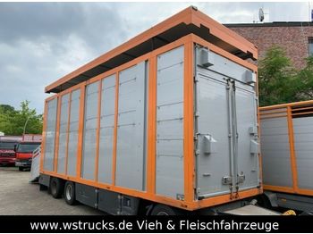 Reboque transporte de gado Menke 2 Stock Ausahrbares Dach Vollalu: foto 1