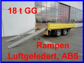 Obermaier 18 t Tandem- 3 Seiten- Kipper- Tieflader - Reboque basculante