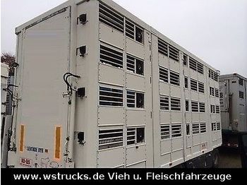 KABA 4 Stock Vollausstattung 7,70m  - Reboque transporte de gado