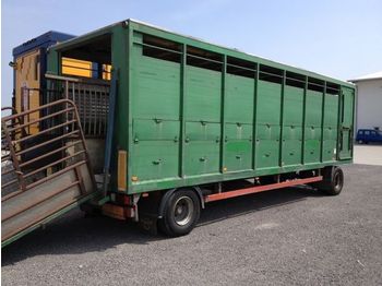 Menke Einstock 8,20m kleine Räder  - Reboque transporte de gado