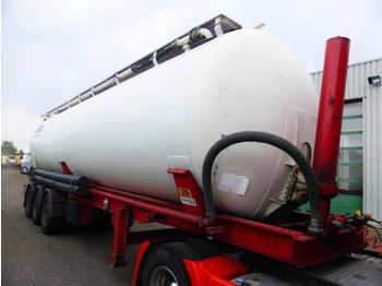 Semi-reboque cisterna para transporte de alimentos COBO HNOS Silo aufbau: foto 1