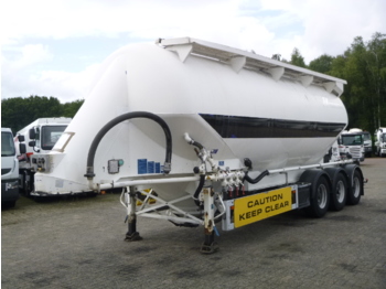 Semi-reboque cisterna para transporte de farinha Feldbinder Powder tank alu 40 m3 / 1 comp: foto 1