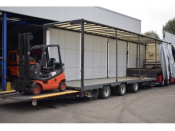 ESVE Forklift transport, 9000 kg lift, 2x Steering axel - Semi-reboque baixa