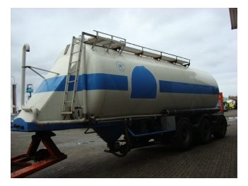 Atcomex TANK 3-AS RVS ONDERLOSSER - Semi-reboque cisterna