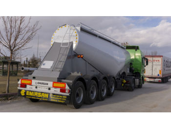 EMIRSAN 4 Axle Cement Tanker Trailer - Semi-reboque cisterna