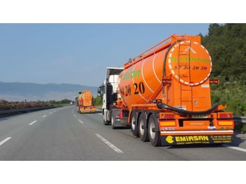 EMIRSAN Customized Cement Tanker Direct from Factory - Semi-reboque cisterna