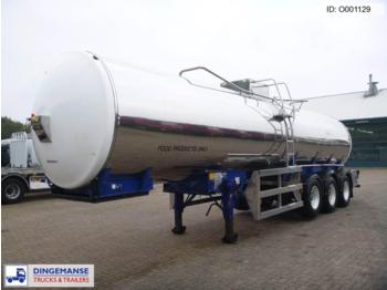 ETA Melton Food tank inox 30 m3 / 1 comp - Semi-reboque cisterna