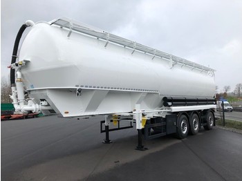 HEITLING 51 m3, 7 compartments animal food silo trailer - Semi-reboque cisterna