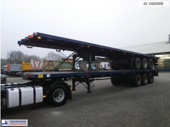 Traylona 3-axle platform trailer 59000KG / Extendable 21.5M - Semi-reboque plataforma/ Caixa aberta