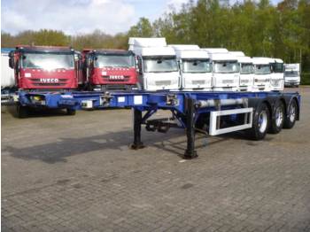 Dennison 3-axle container trailer 20-30 ft - Semi-reboque transportador de contêineres/ Caixa móvel