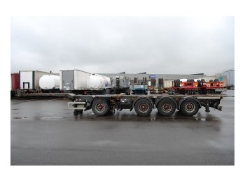 Nooteboom Container chassis - Semi-reboque transportador de contêineres/ Caixa móvel