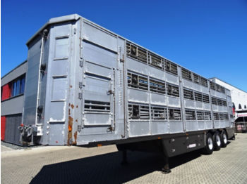 Pezzaioli SBA63 U/ 3 Stock !!! / LIFTACHSE/Hubdach  - Semi-reboque transporte de gado