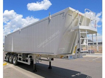 Semi-reboque basculante para transporte de materiais a granel novo Tisvol CEREALIERE 57 M3: foto 1